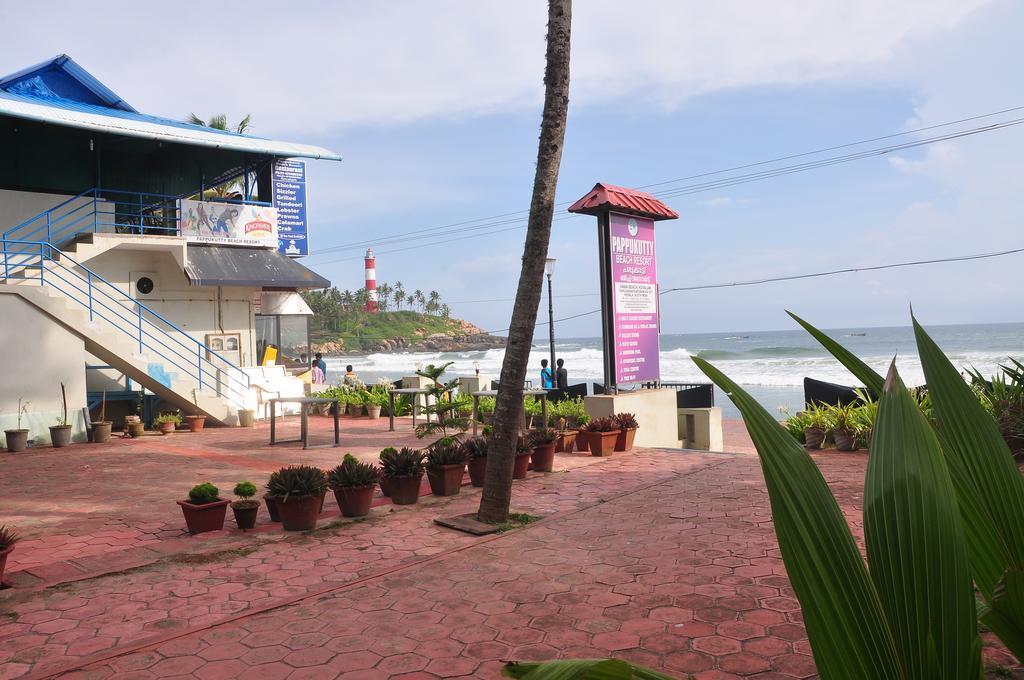 Pappukutty Beach Resort Kovalam Luaran gambar