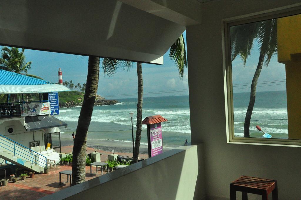 Pappukutty Beach Resort Kovalam Luaran gambar