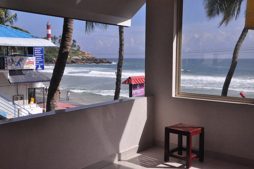 Pappukutty Beach Resort Kovalam Luaran gambar